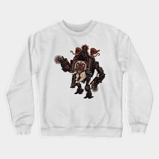 Pug of War: The Mighty Mechanical Canine Crewneck Sweatshirt